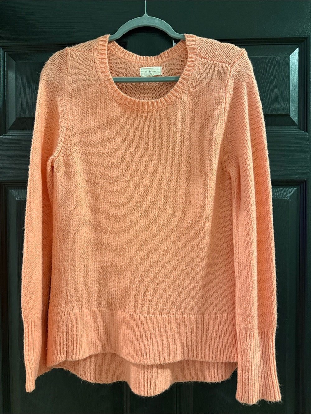 Lou & Grey Coral Pink Cozy Knit Sweater Size Medium